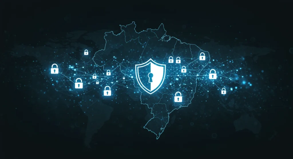 Cibersegurança brasileira 2025: 5 riscos e redução de vulnerabilidade