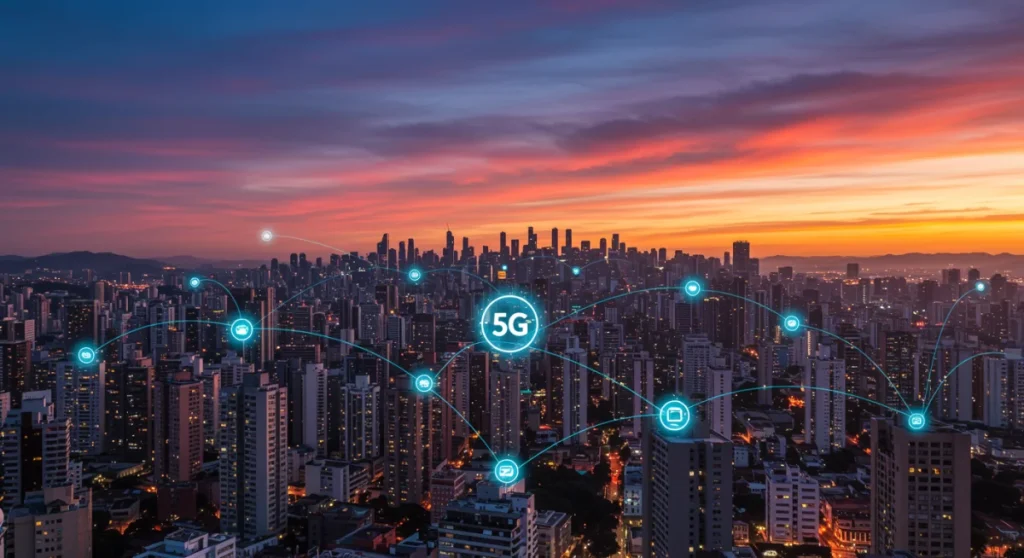 5G: Cobertura em 80% das Capitais Brasileiras e Expansão 2025