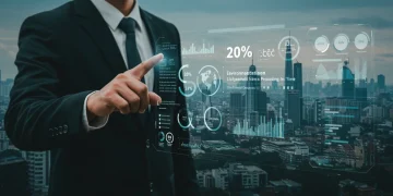 Consultor ambiental explicando otimização de licenciamento em 2025