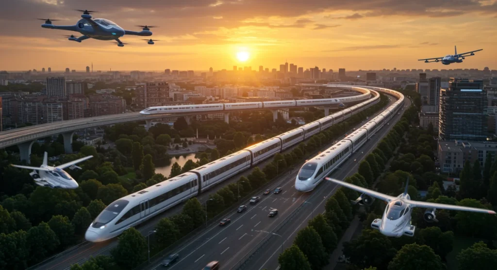 Mobilidade Global 2025: 3 Tecnologias que Reduzirão Seu Tempo de Deslocamento em 10%